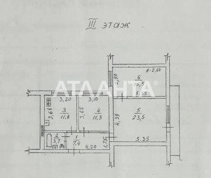 3х комнатная на ул Академическая 4 фонтана ( Пионерская ) Парк Победы