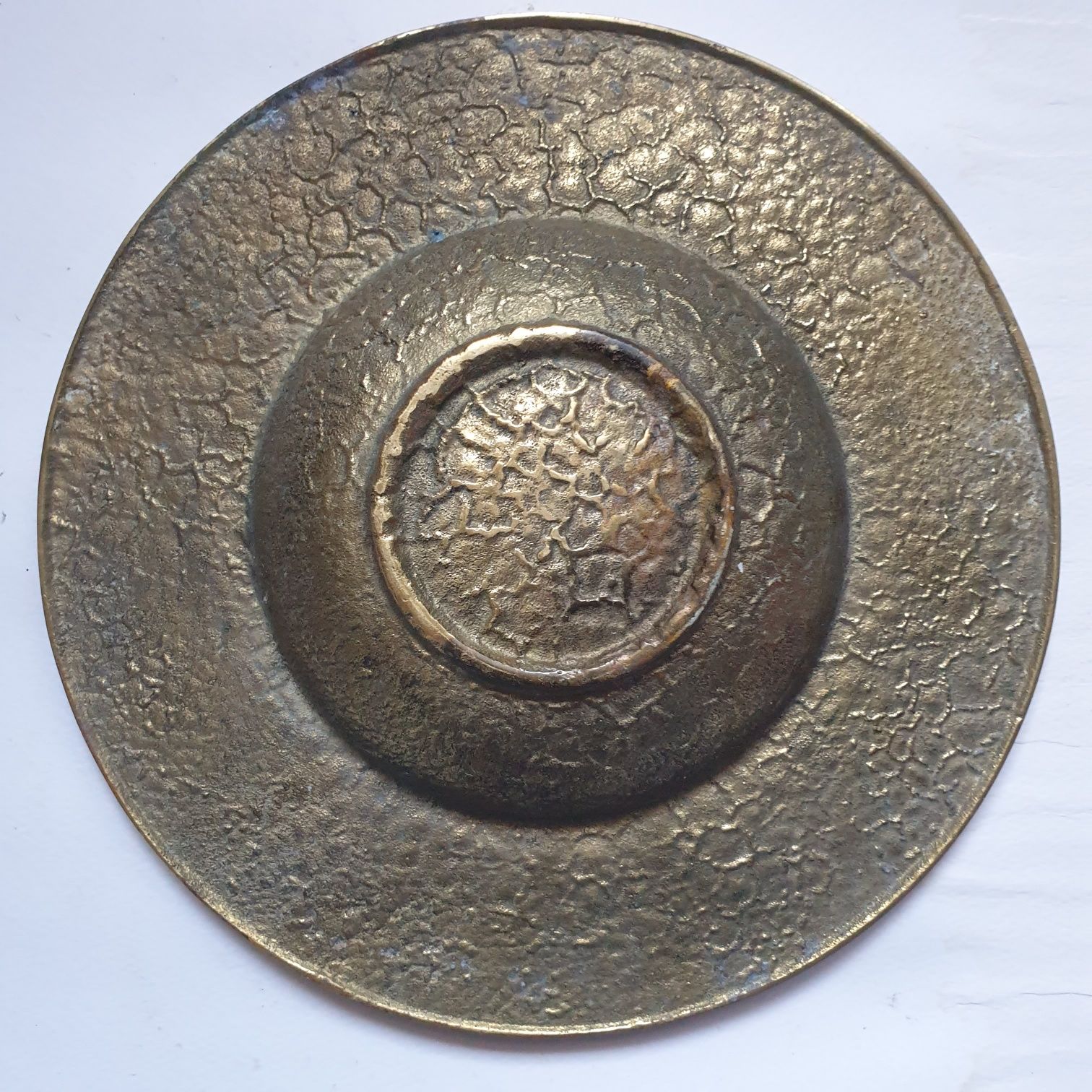 Vintage Danish Bronze Zodiac Dish from Nordisk Malm, 1940s