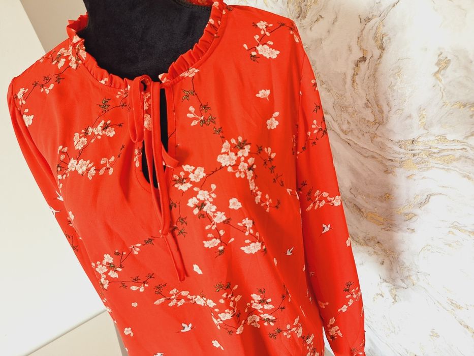 Bluzka koszula w kwiaty VaVite flowers boho romantyczna casual