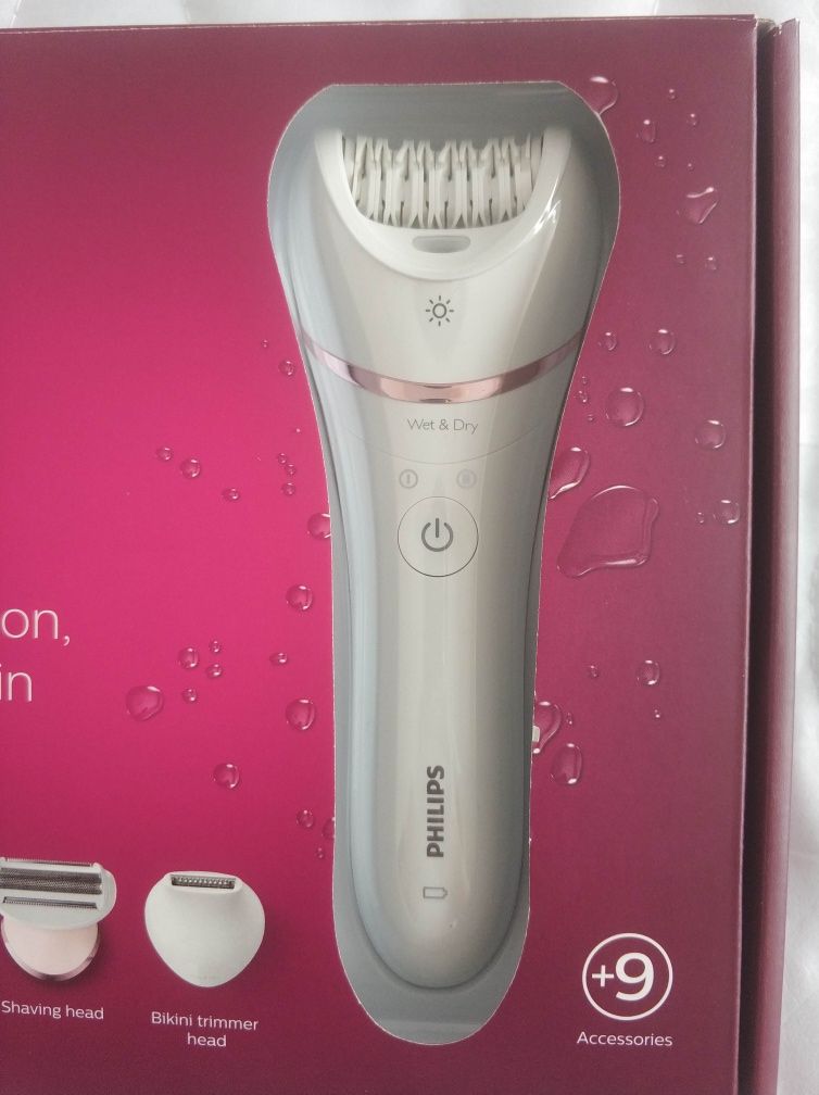 Epilator Philips serii 8000 BRE740/10