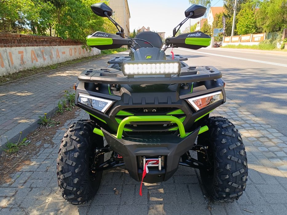 DUŻY Firmowy QUAD ASIX CHALLENGER 250 Nowy Mocny Wyciągarka Gwarancja