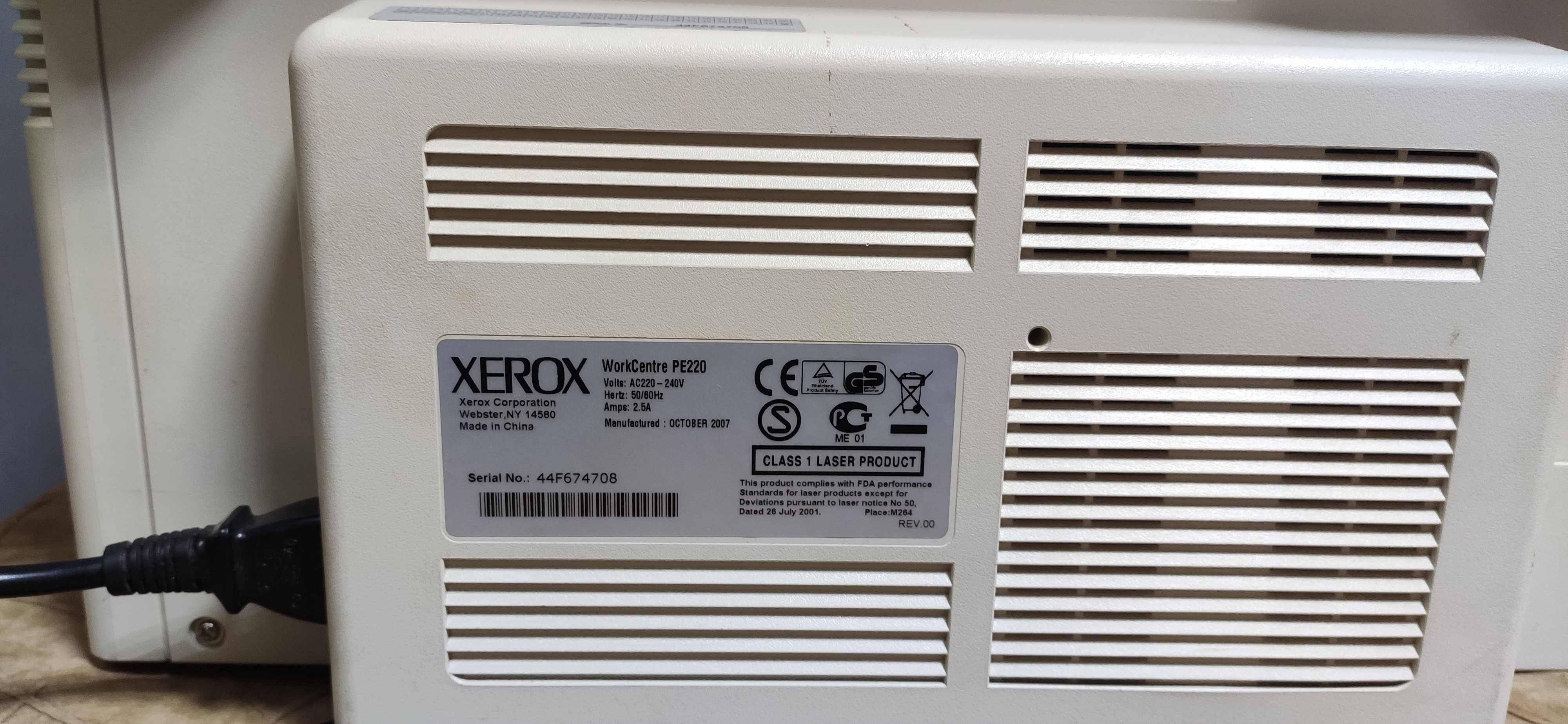 Характеристики МФУ Xerox WorkCentre PE220