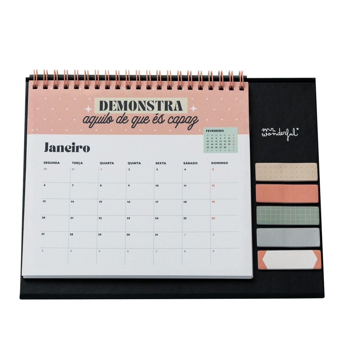 Calendário de mesa