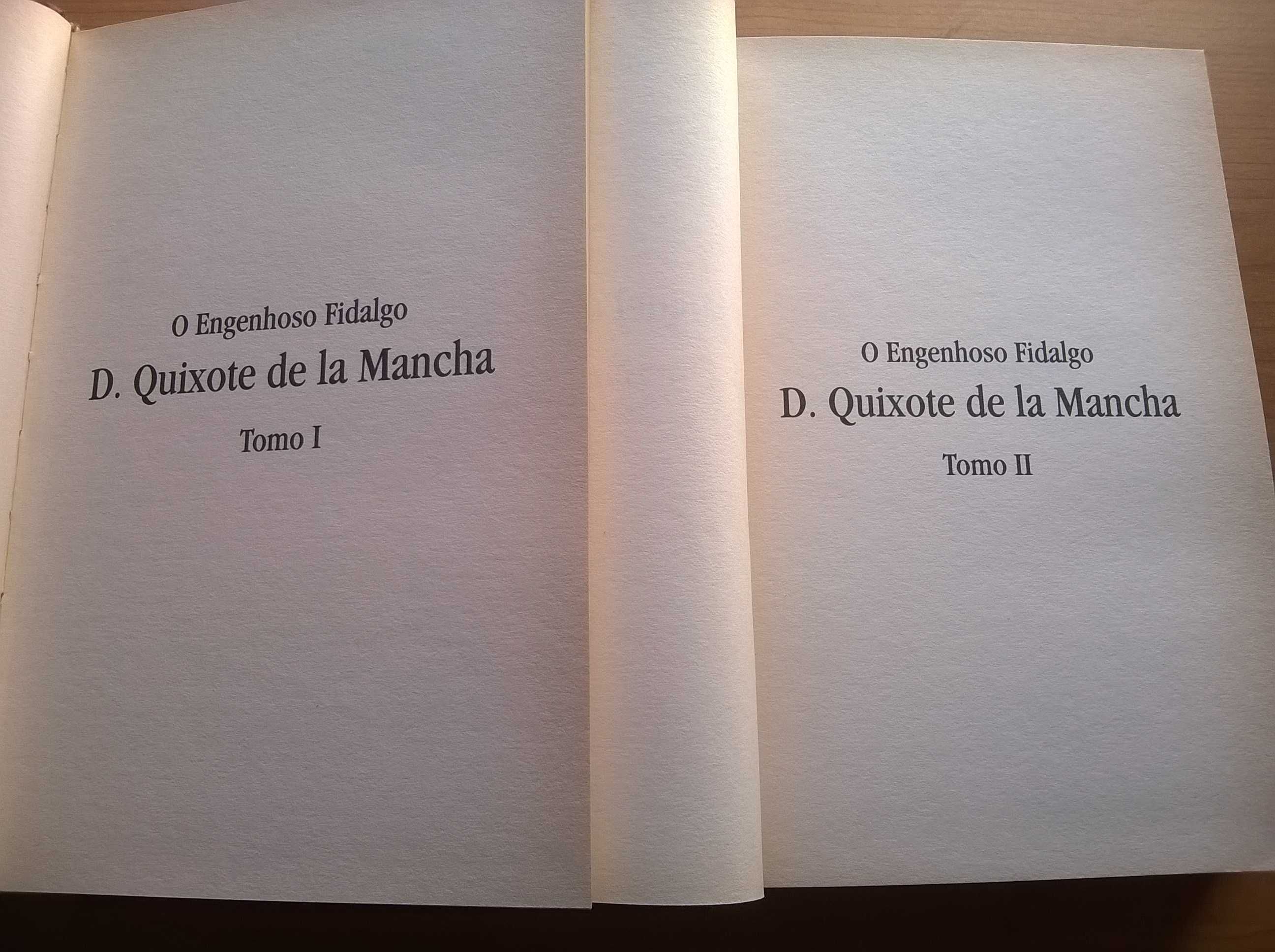 D. Quixote (de la Mancha) 2 vols. - Miguel de Cervantes Saavedra