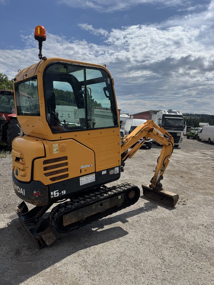 Mini koparka Hyundai Robex 16-9 jcb 8018 kubota 2 tony bobcat ec25