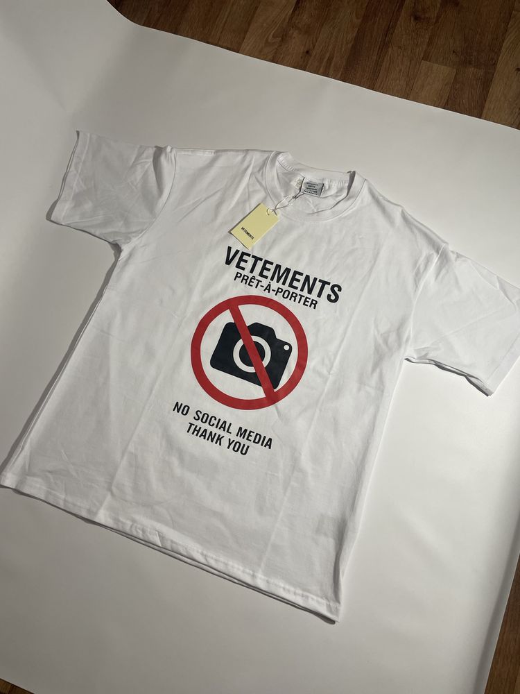 Футболка Vetements/ ветмо футболка/  vetmo anti social