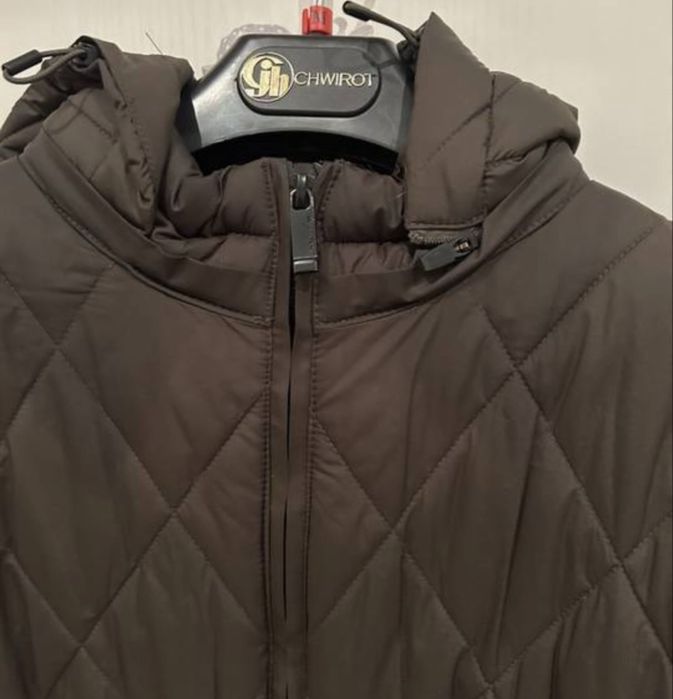 Massimo Dutti męska lekka,wiosenno/jesienna kurtka z kapturem