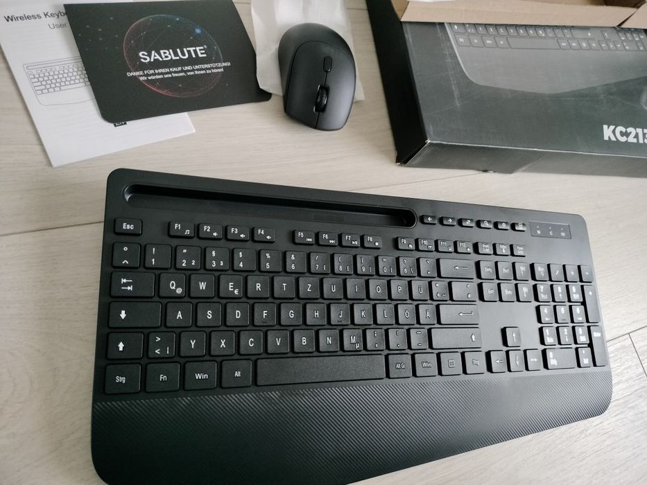 Teclado e Rato Sem Fios KC213 – Wireless Combo
