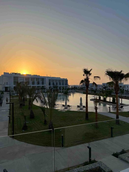 Студия 45м² с террасой 8м² в 250м от пляжа с мебелью и техникой Кипр