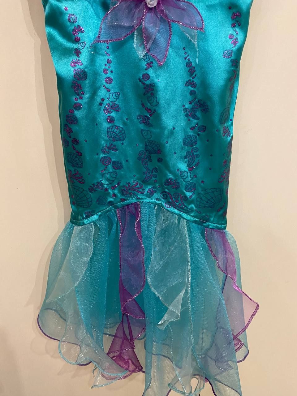 Платье костюм рулаочки Ариэль Ariel Disney на 3-4 года