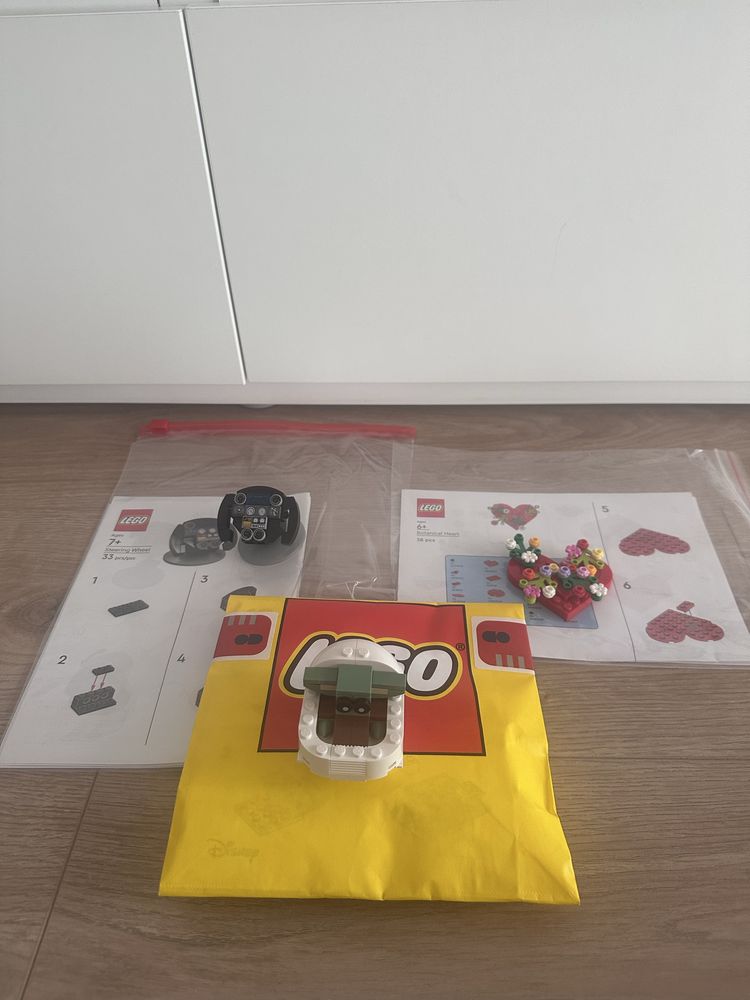 Lego minibuild - grogu - f1 - walentynki - UNIKATY