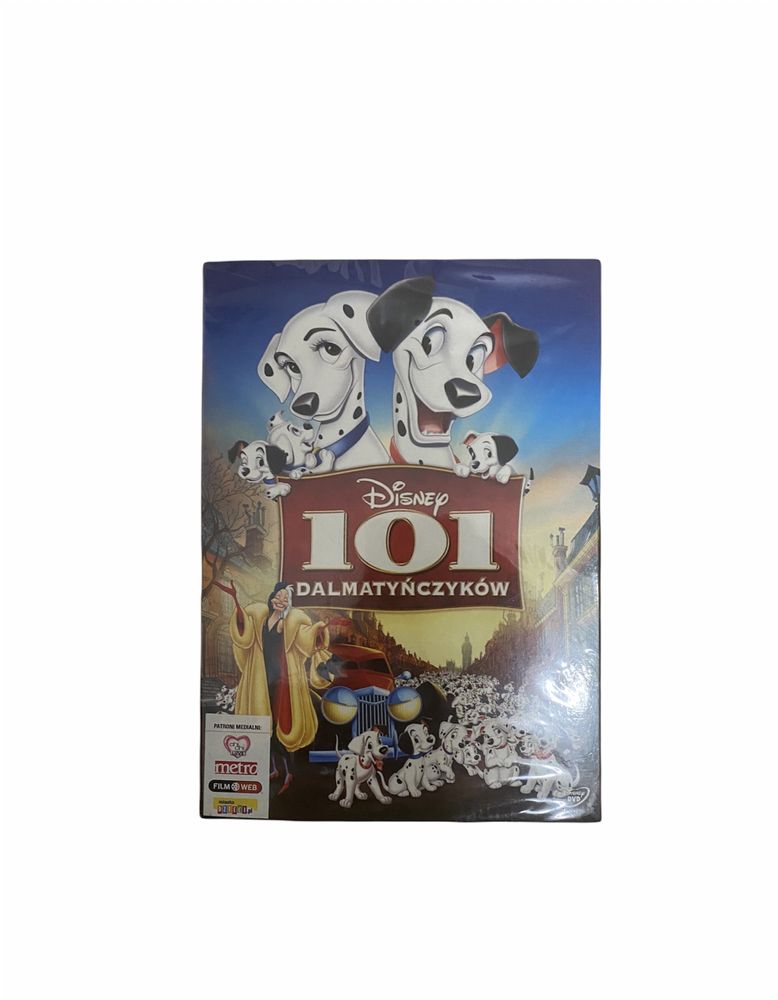 101 Dalmatyńczyków DVD film Disney NOWY płyta bajka kreskówka