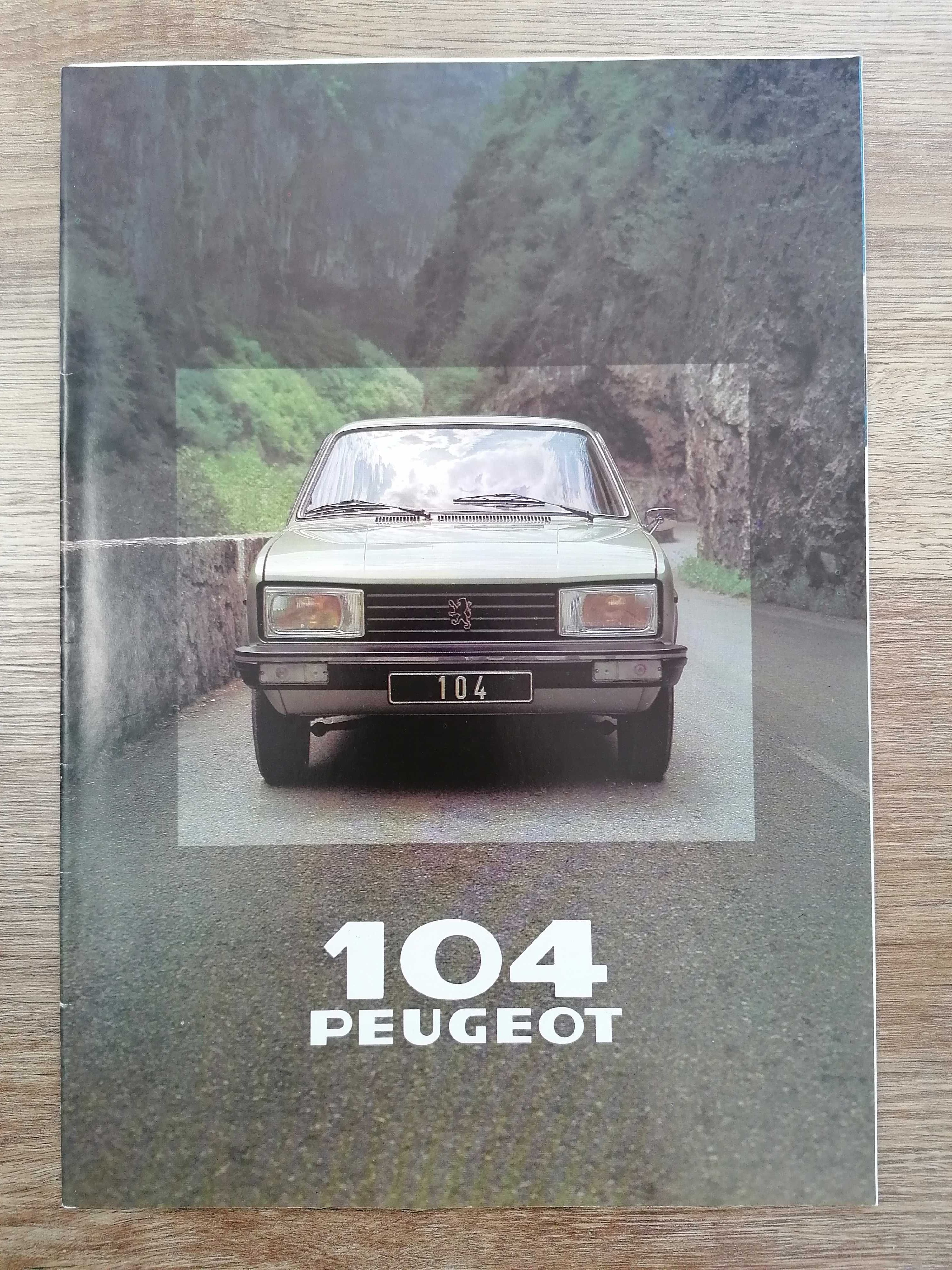 Prospekt Peugeot 104