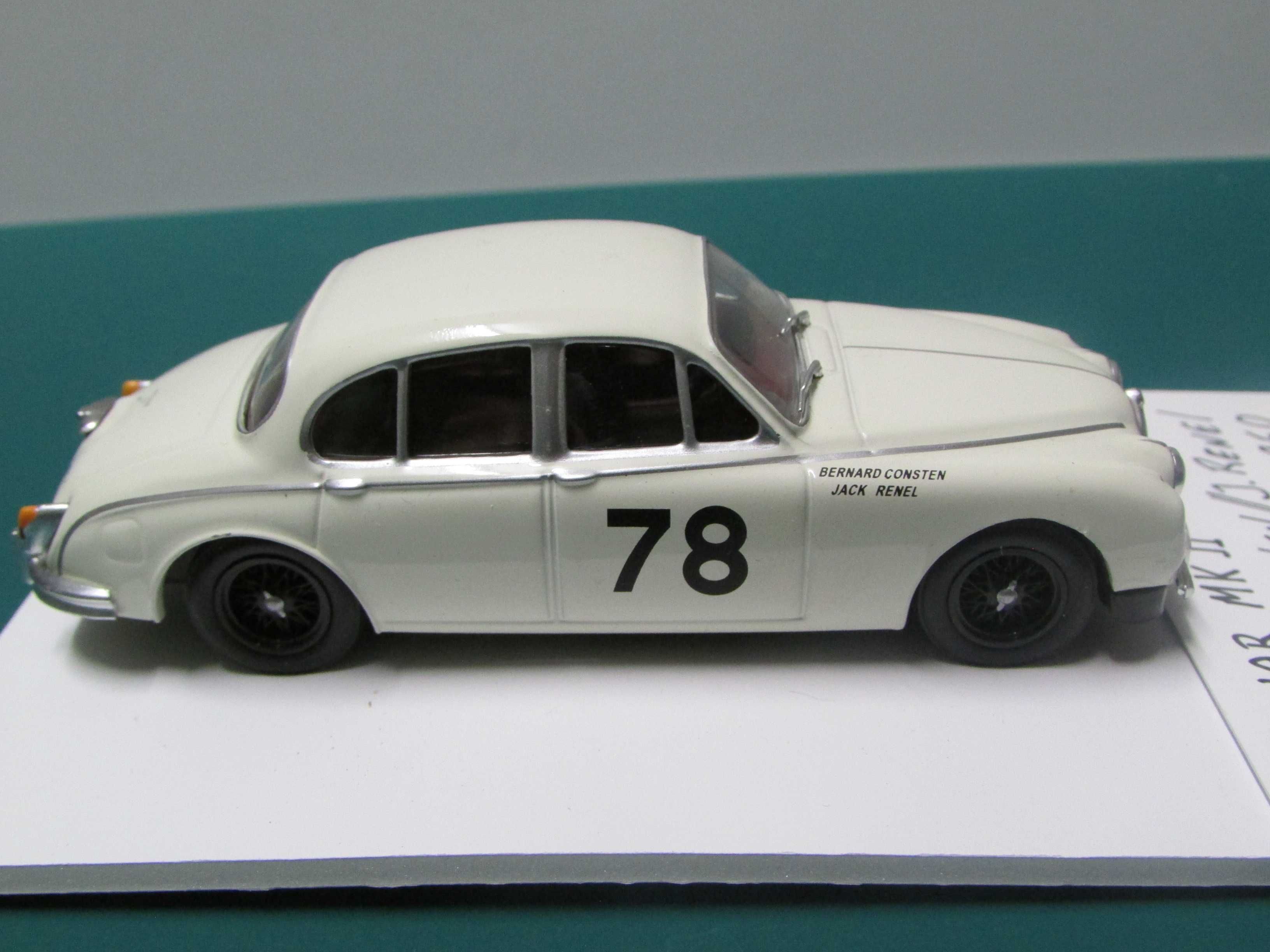 Jaguar MK II #78 - vencedor Volta à França 1960 - Miniatura esc 1/43