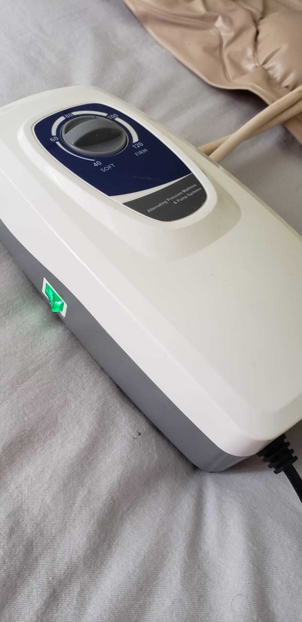 Colchão Antiescaras com Compressor e Células de Ar Alternante