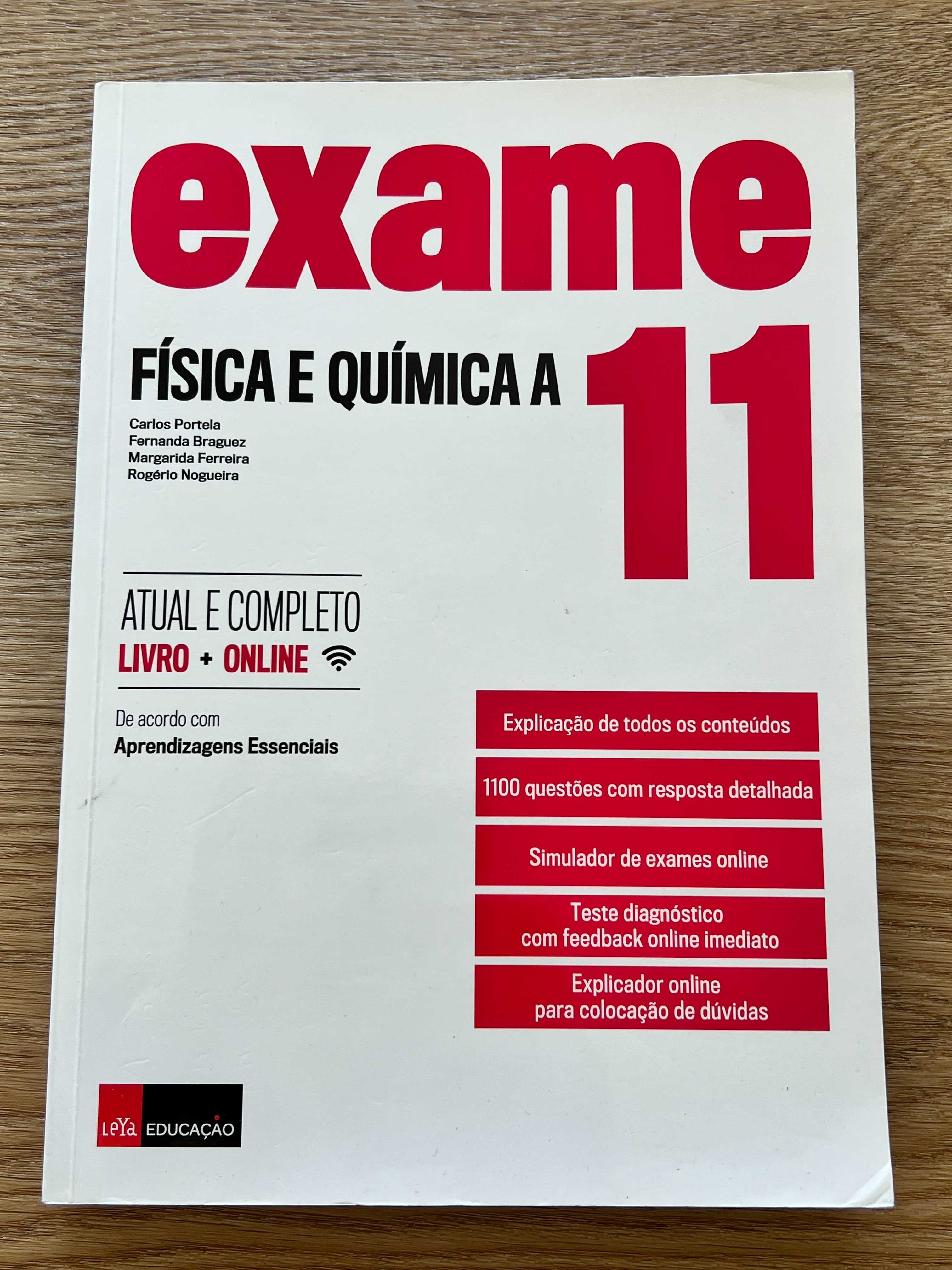 Livro de Exame Física e Química A - 11º ano