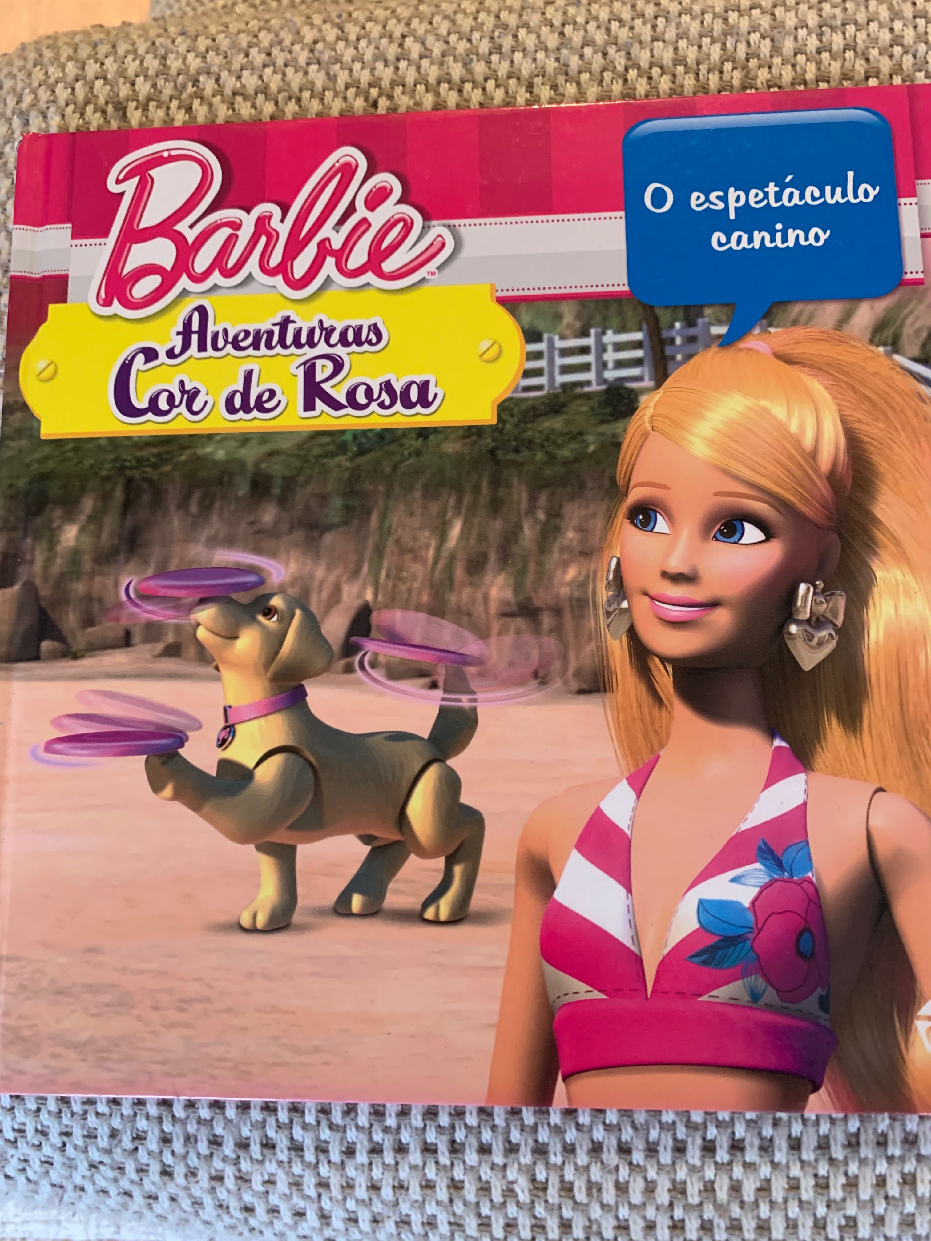 Barbie Aventuras Cor de Rosa