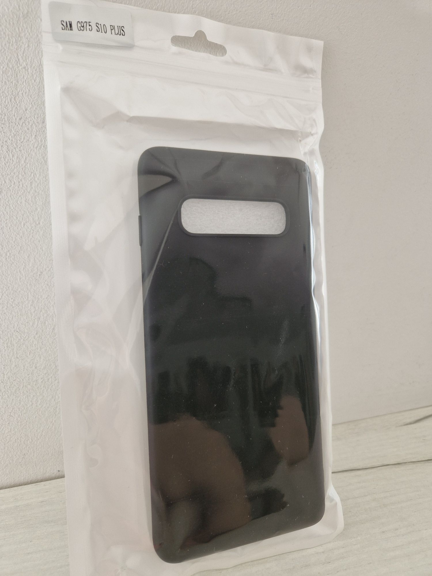 Back Case MATT do SAMSUNG GALAXY S10 Plus Czarny