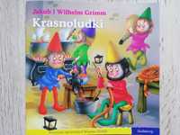 Książeczka dla dzieci "Krasnoludki" autorstwa braci Grimm.