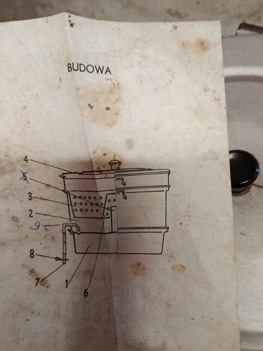 Sokownik PRL oryginalny