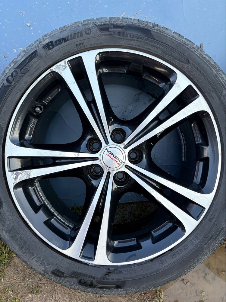 Felgi aluminiowe Borbet 17’ 5x100 ET35 7,5J