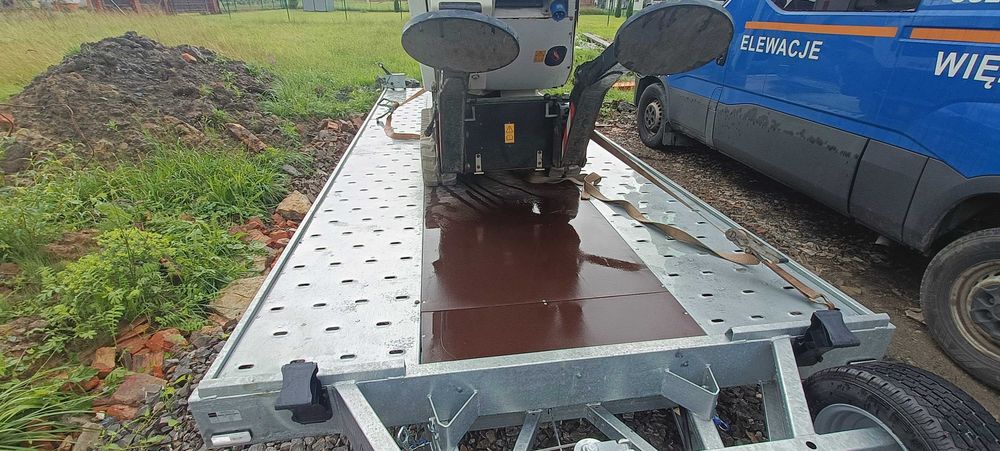 Wynajmę wypożyczę podnośnik gąsienicowy koszowy zwyżka, laweta uchylna