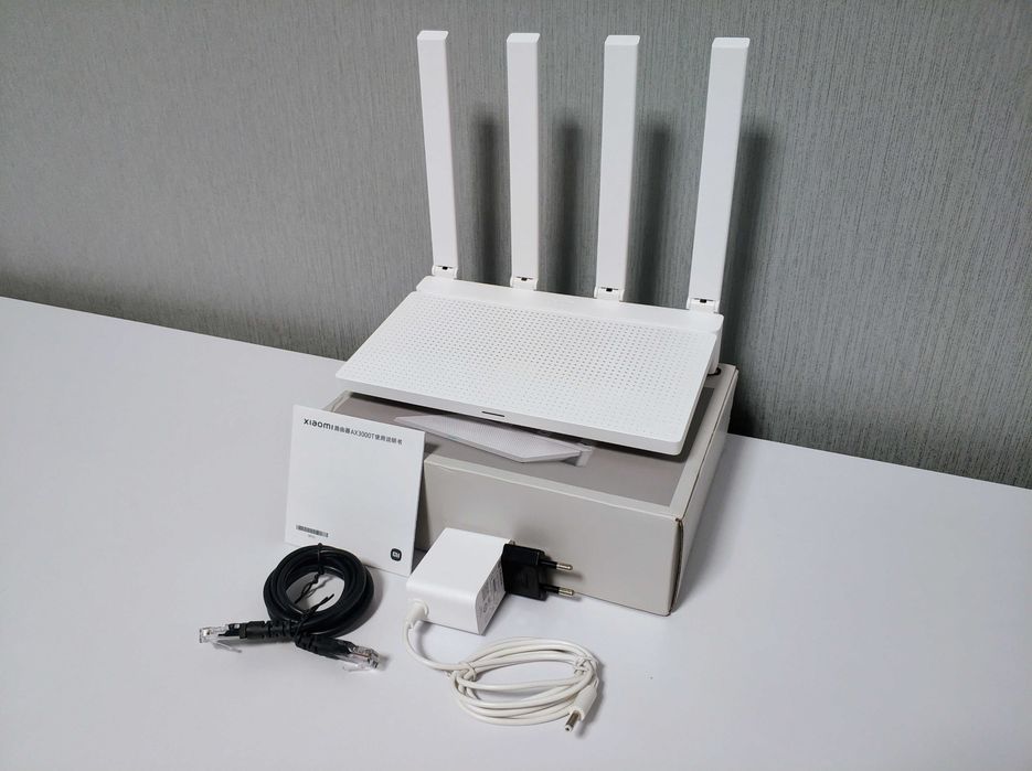 Xiaomi AX3000T (Wi-Fi 6) Router NFC (CN) \ D-Link DIR300/B6A (Wi-Fi 4)