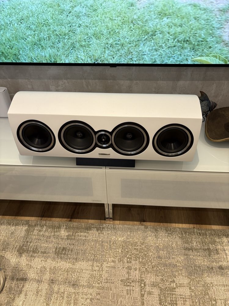 Coluna Sonus Faber Sonetto Center II–Som Premium c/ Acabamento Luxuoso
