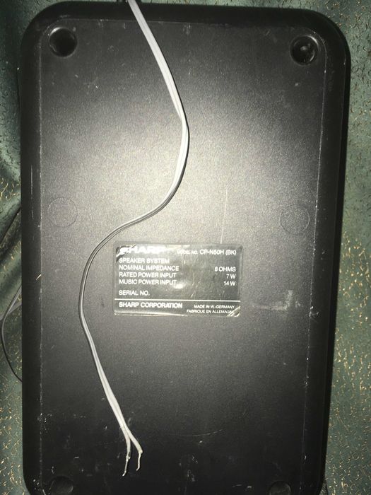 Музичні колонки Шарп 2шт. 14Ват.