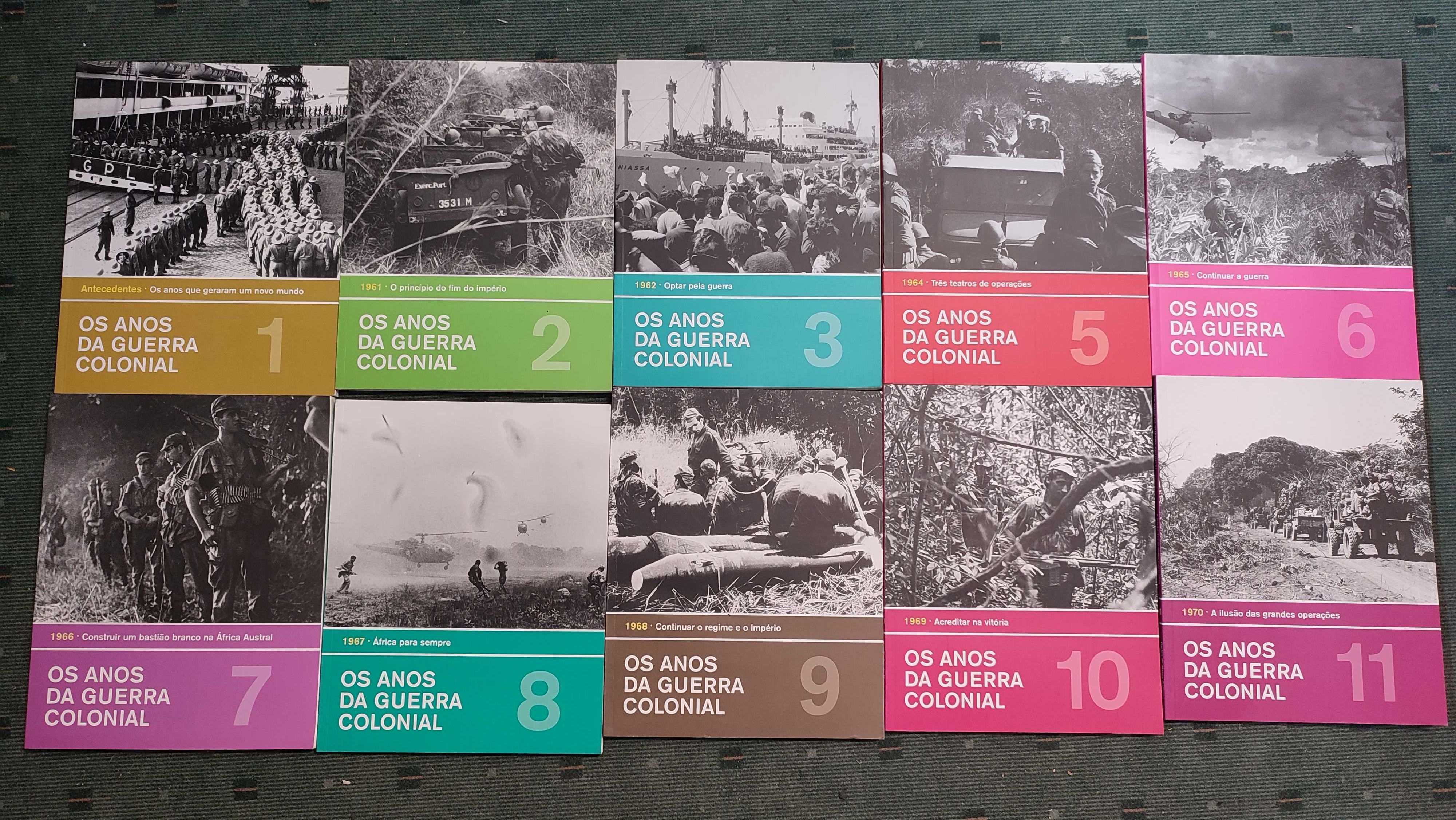 Os anos da Guerra colonial - 15 volumes