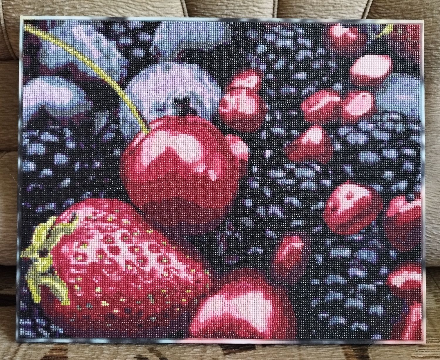 Алмазная мозаика готовая картина 40*50