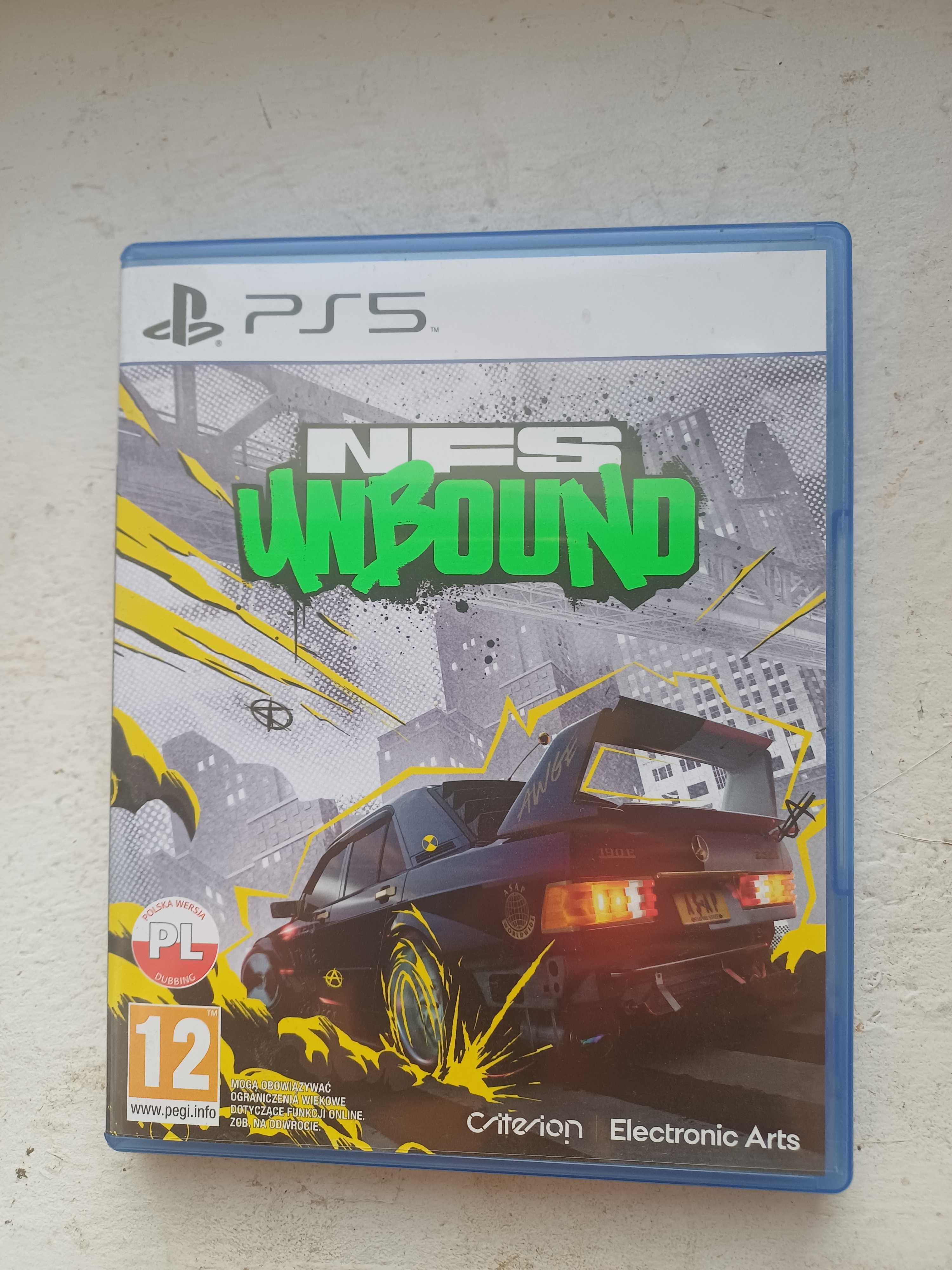 Need for speed Unbound Playstation 5 wersja PL