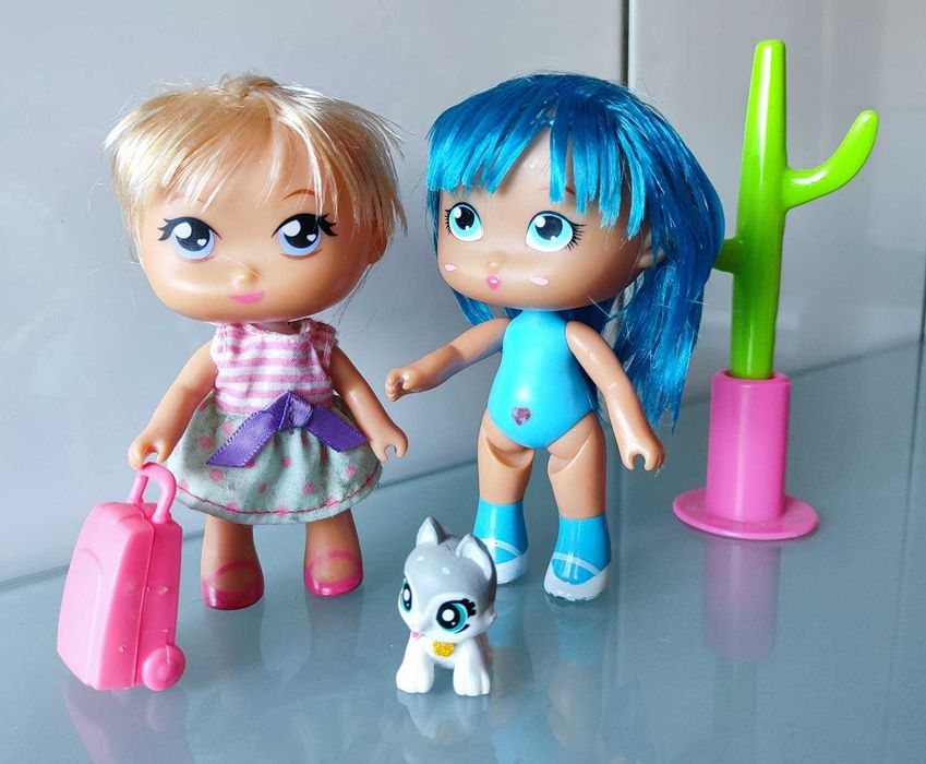 Barriguitas - Chalé Rolante c/ 2 bonecas