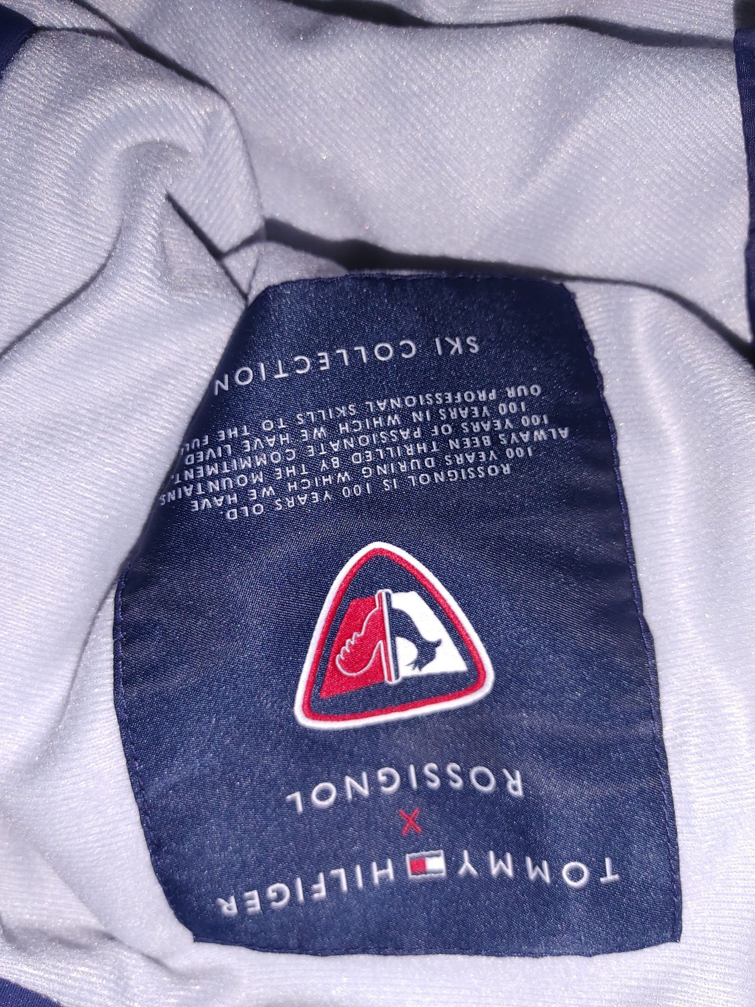 Spodnie narciarskie Rossignol Tommy Hilfiger XL granatowe