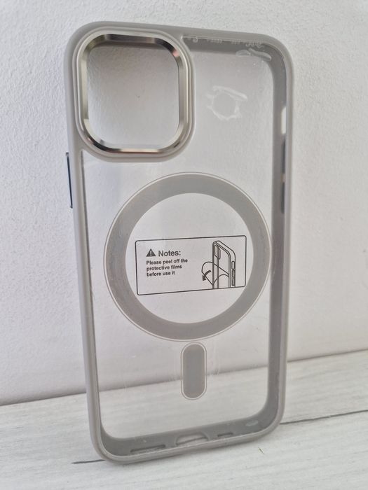 Tel Protect Magnetic Clear Case do Iphone 13 Pro Tytan