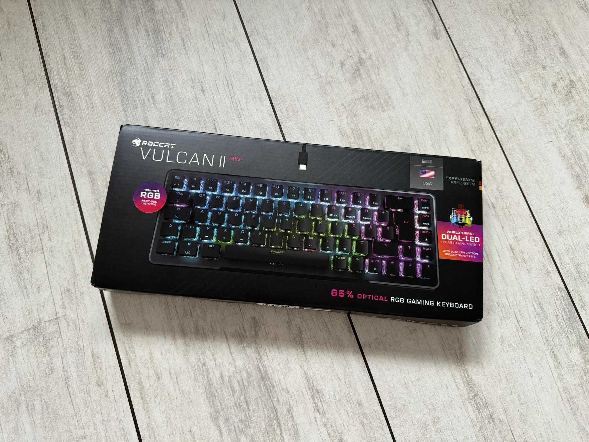NOWA Klawiatura Mechaniczna Roccat Vulcan II Mini