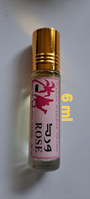 Olejek różany perfumy 6ml Tunezja nowe trwałe