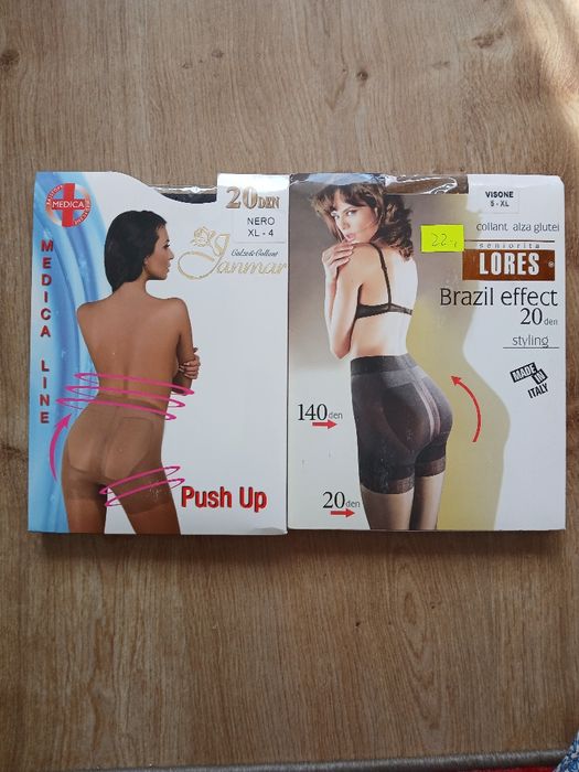 Rajstopy wyszczuplające XL  2 pary