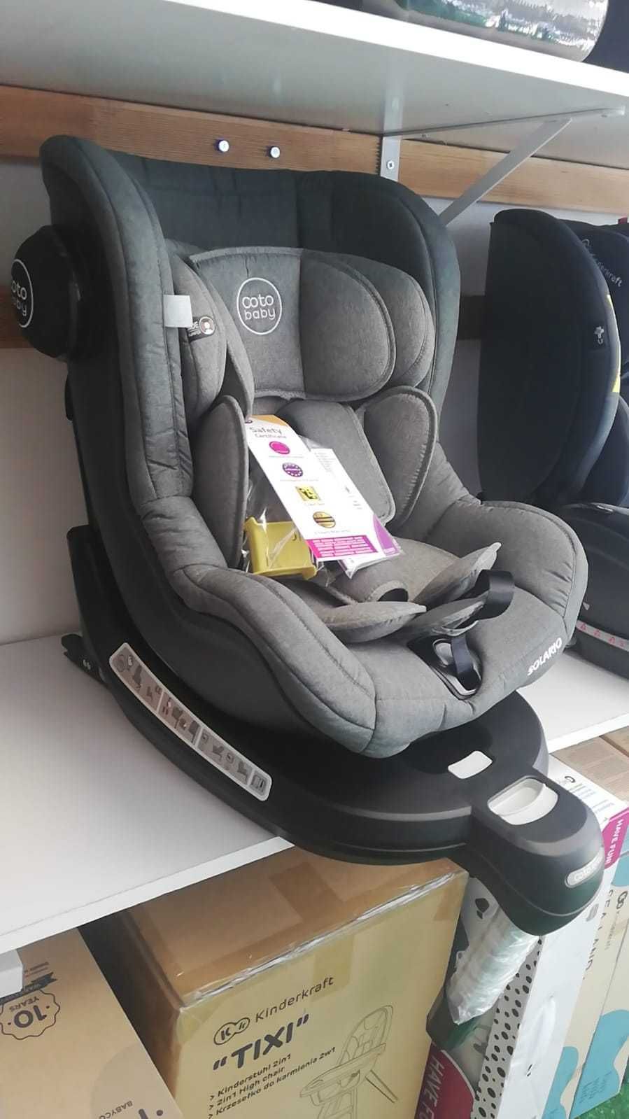 Fotelik samochodowy Solario 360 0-18 kg - Sklep Dziecko Expert