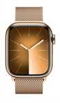 Apple Watch Series 8, 45 ММ, Gold, stainless steel. GPS cellular wifi