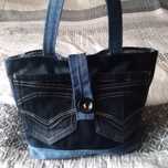 Torebka damska patchworkowa handmade