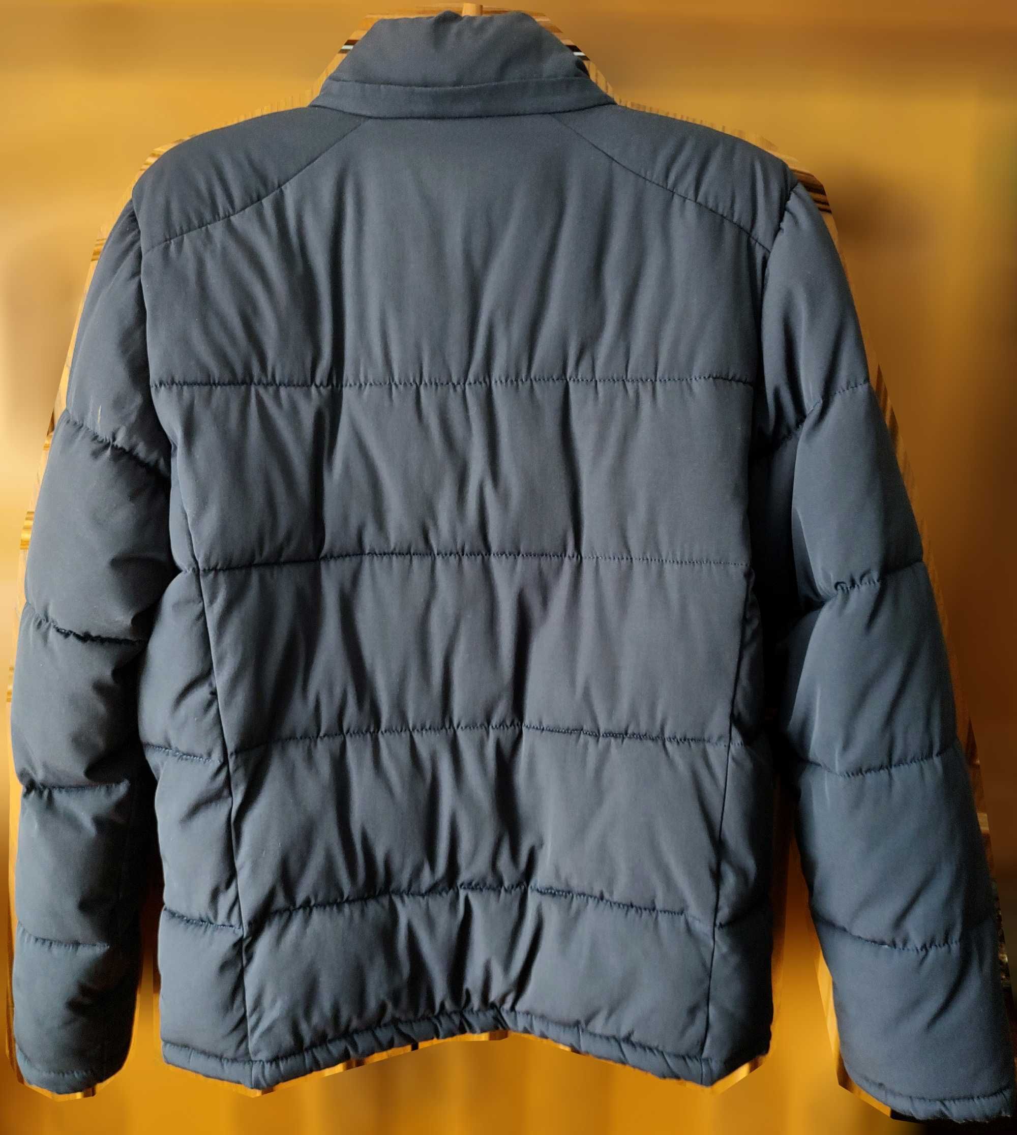 Тепла чоловіча зимова курта Remain Розмір: L темно синя