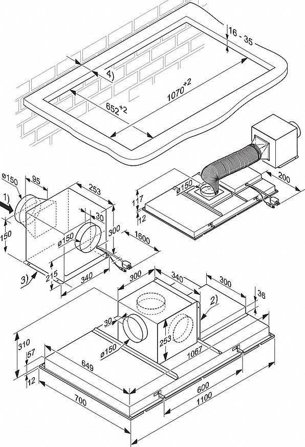 Витяжка Miele DA 2906