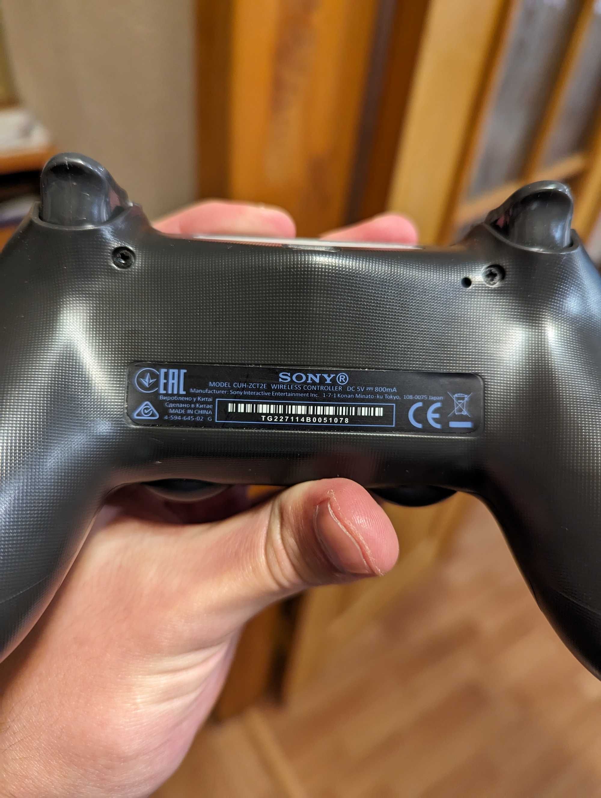 Бездротовий джойстик PS 4 DUALSHOCK! Працює з windows та PS 4! Геймпад