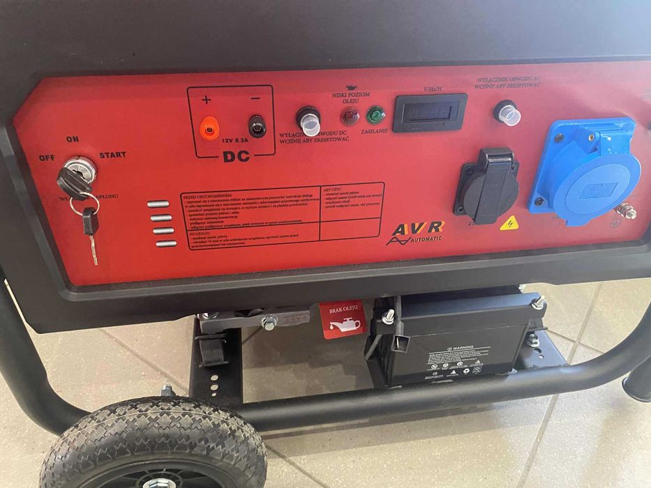 Agregat Prądotwórczy CEDRUS AG6E-1F 6kW Rzorusznik AVR Stabilizacja