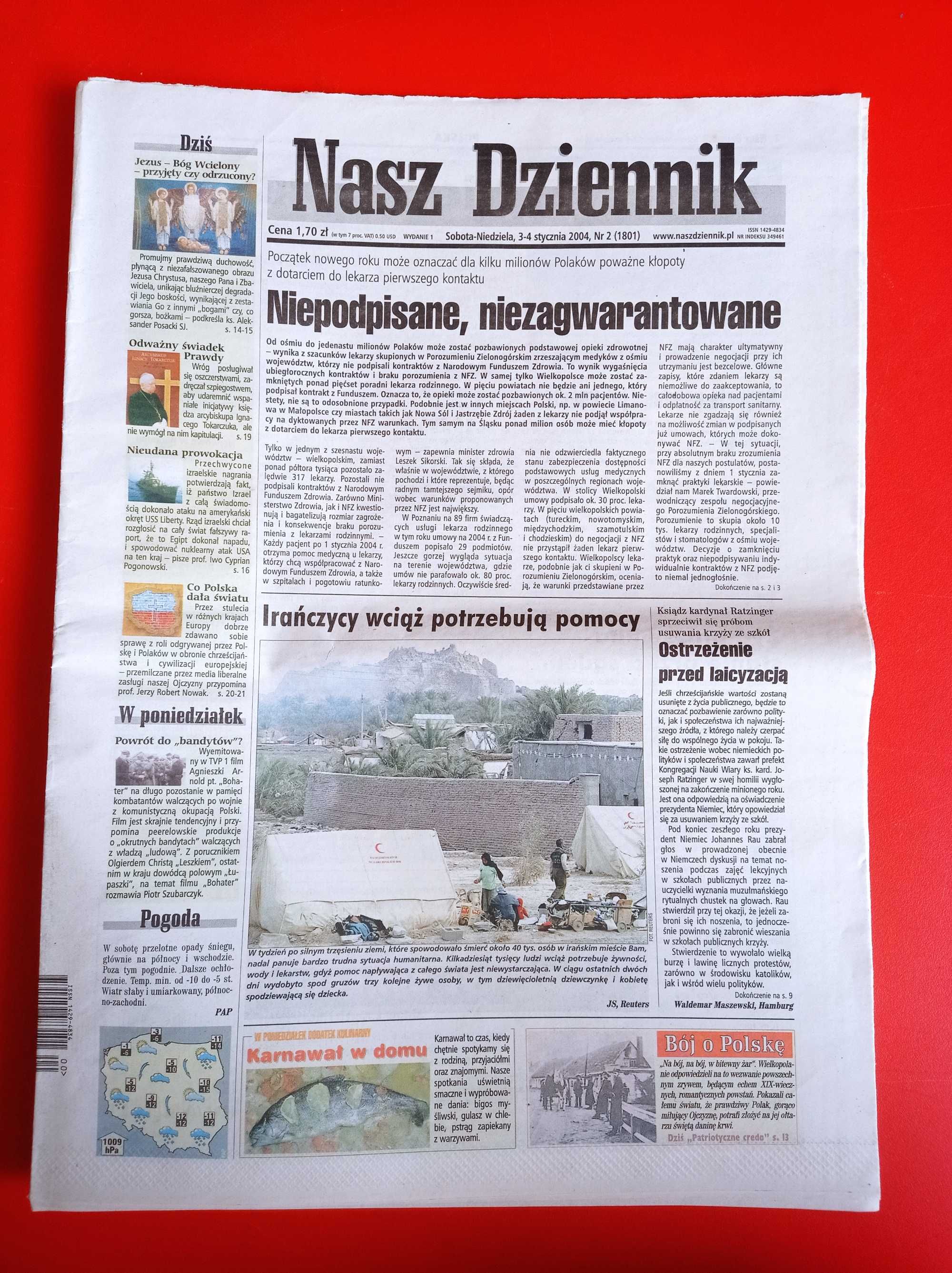 Nasz Dziennik, nr 2/2004, 3-4 stycznia 2004