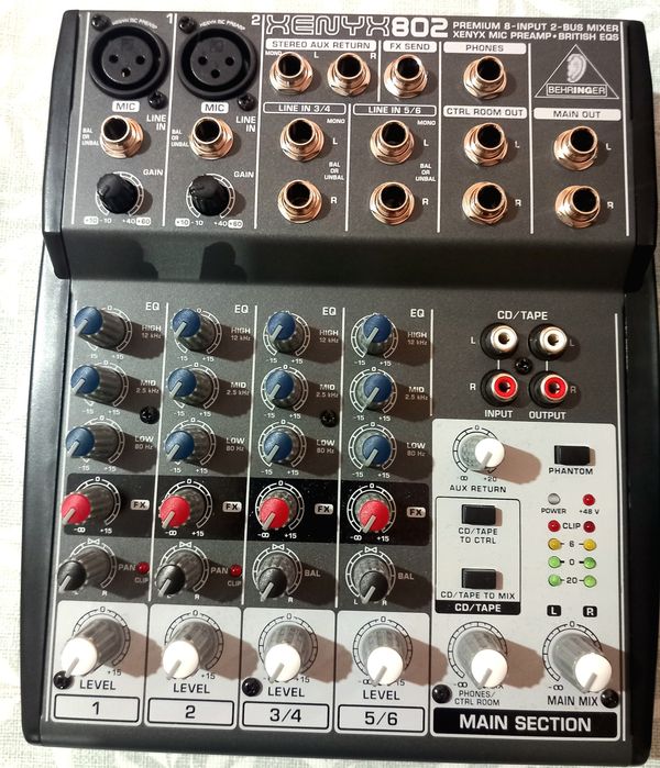Mesa Behringer Xenyx 802 British