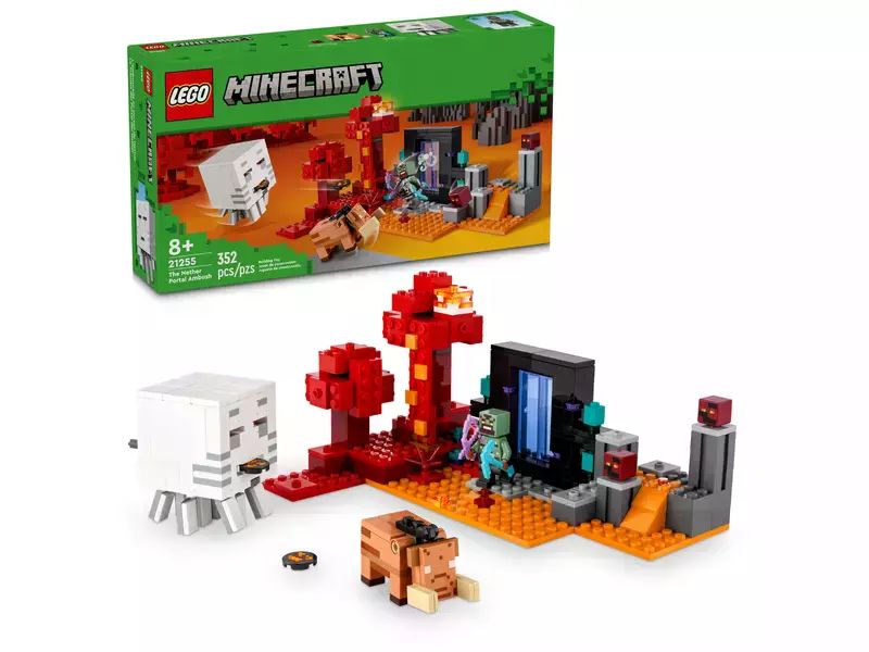 LEGO Minecraft™ Zasadzka w portalu do Netheru 21255