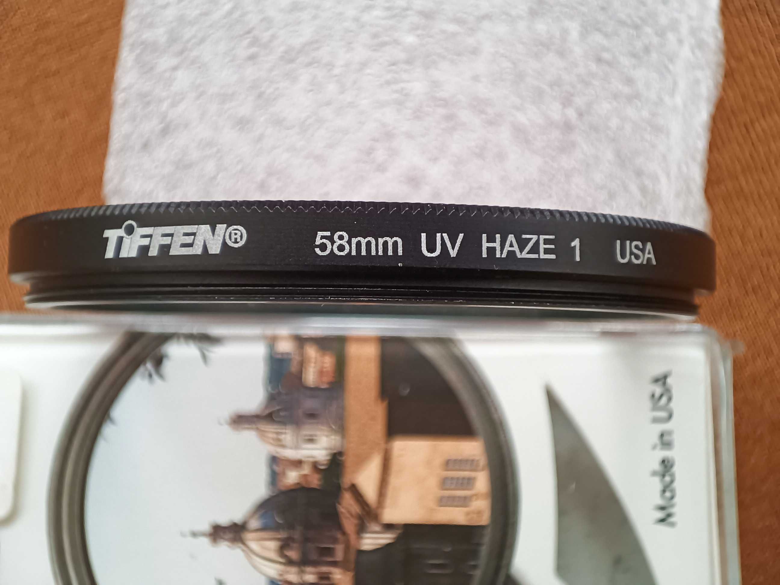 Фільтр захисний УФ ультрафіолетовий UV TIFFEN® FILTER Haze-1 58mm