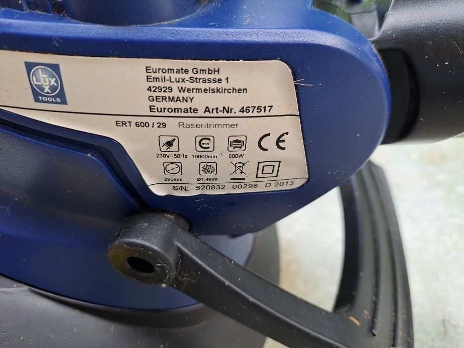 Podkaszarka elektryczna LUX Tools 600W
